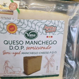 QUESO MANCHEGO SEMI CURADO Vima