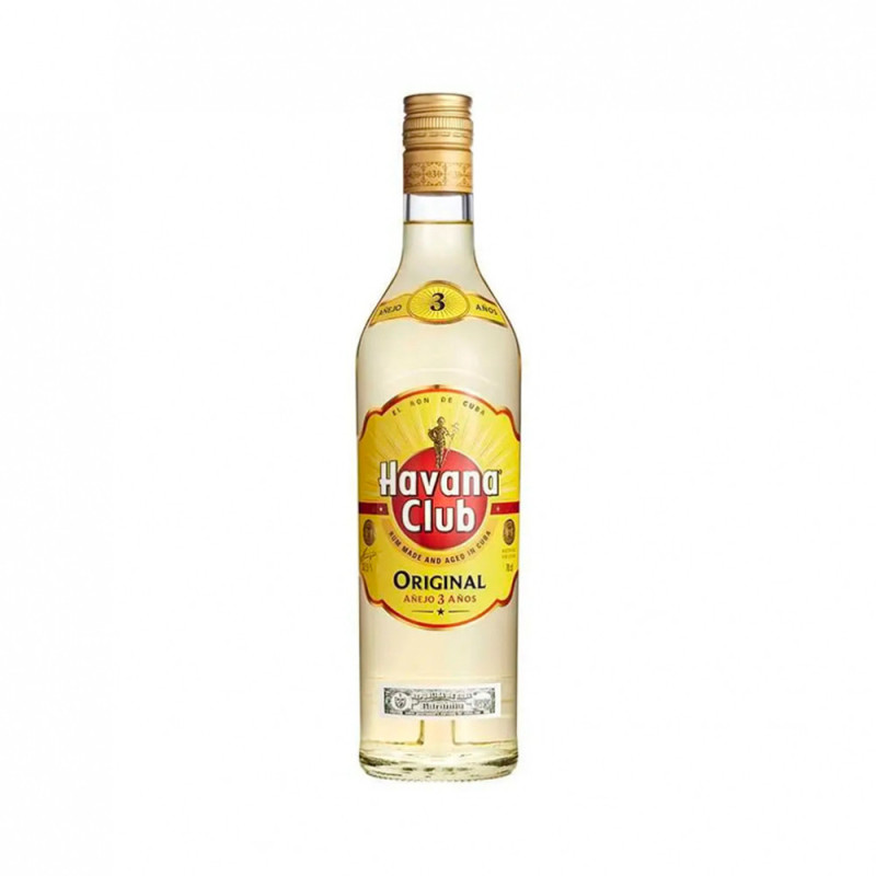 Ron Havana Club añejo 3 años (1 litro)