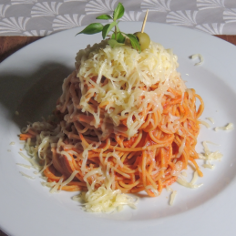 Espaguetis Napolitano