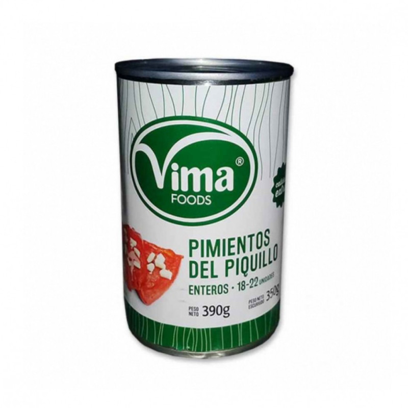 Pimientos del piquillo Vima Foods (390 g / 13.76 oz) Pimientos del piquillo Vima Foods (390 g / 13.76 oz)