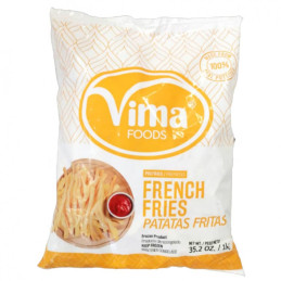 Papas prefritas congeladas Vima Foods (1 kg / 2.2 lb)
