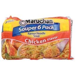 Maruchan Ramen Noodles sabor a pollo, 3 onzas, paquete de 6