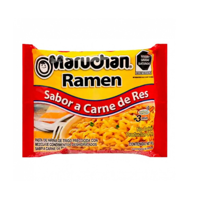 Maruchan Ramen - Sopa de fideos sabor a carne