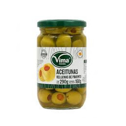 Aceitunas rellenas de pimiento Vima Foods (290 g / 10.23 oz)
