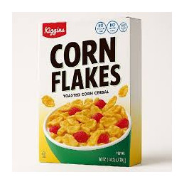 Cereal de maíz tostado Kiggins (510 g / 1.12 lb)