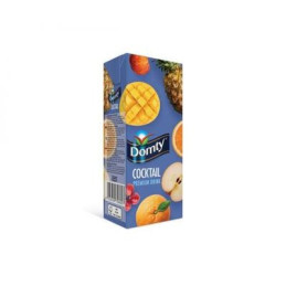 Jugo de coctel Domty (235 ml) 27 unidades