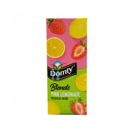 Jugo de fresa y limon Domty (235 ml) 27 unidades
