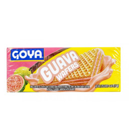 Sorbeto de vainilla relleno con crema sabor a guayaba Goya (140 g / 4.94 oz)