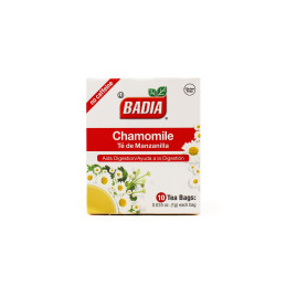 Te de Manzanillas Badia 10 unidades