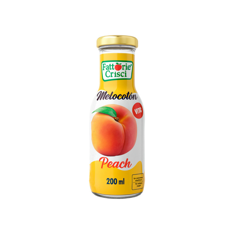 Jugo de melocotón Fattorie Crisci (200 ml)