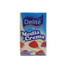 Media crema de leche Delité (250 g / 8.81 oz)